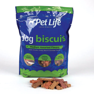 Pet Life Medium Assorted Biscuits 4Lb - Your Pet Connection