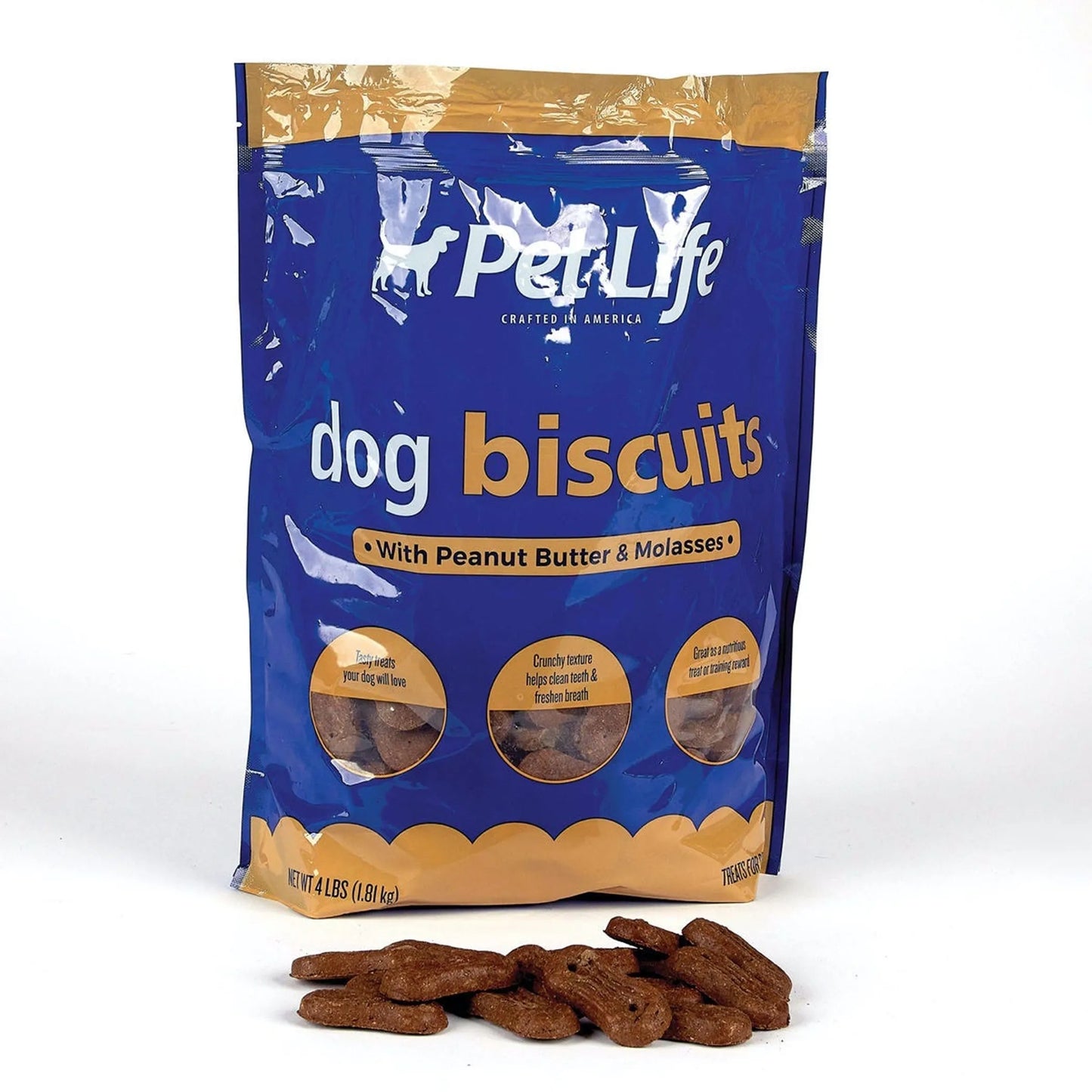 Pet Life Crunchy Dog Treats 4 lb Bag