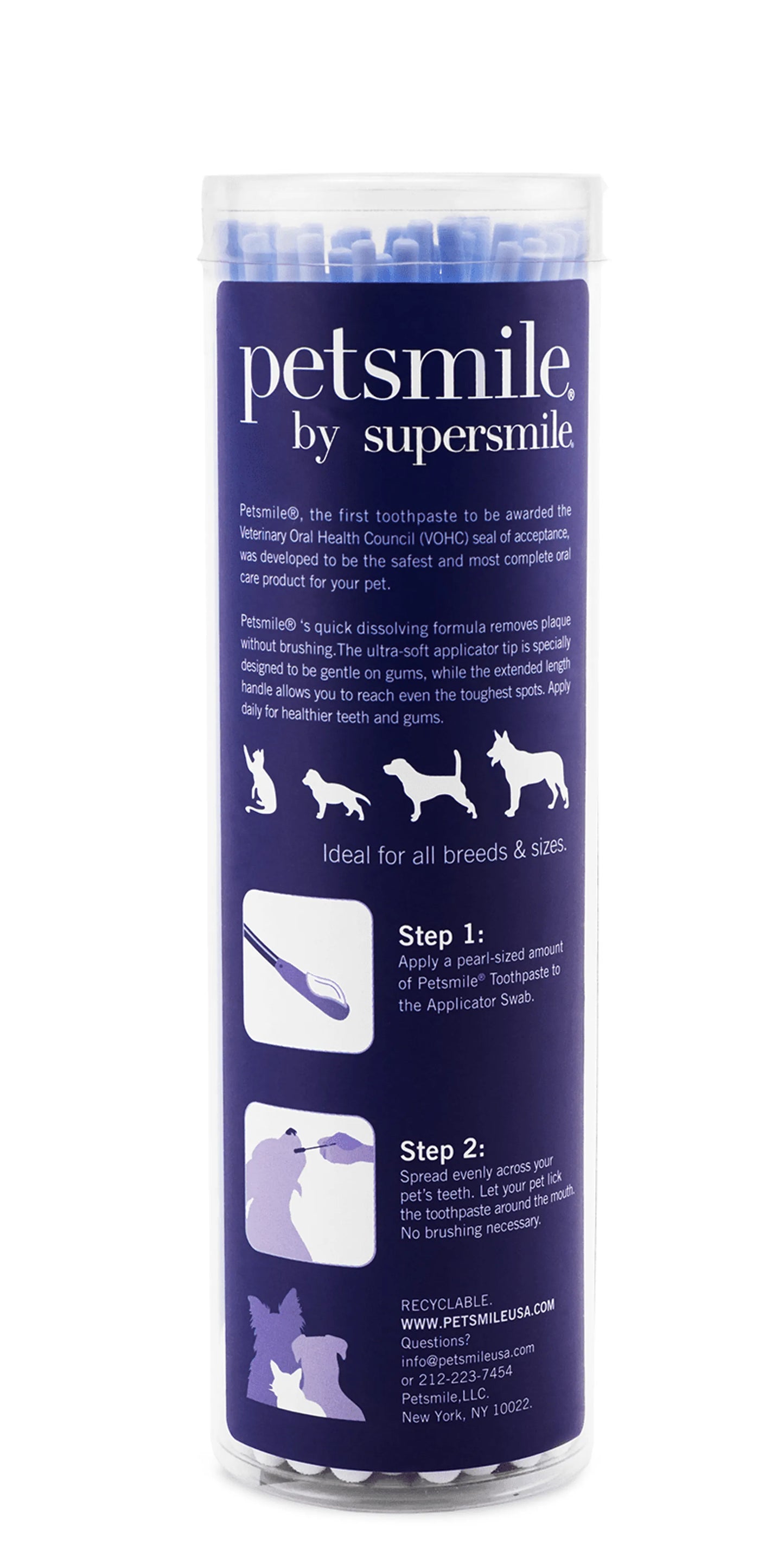 Petsmile Toothpaste Applicator Swabs - Your Pet Connection