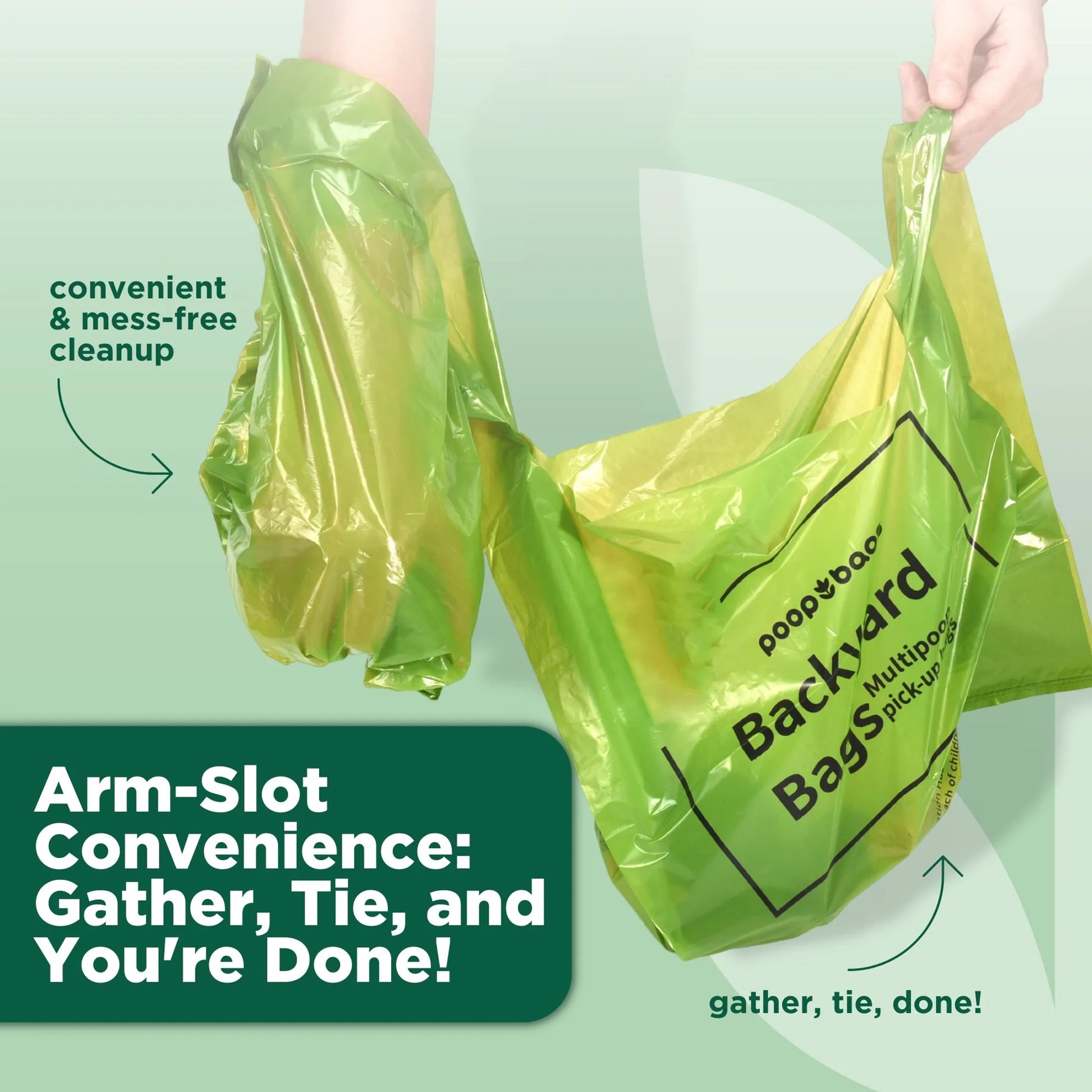 BIOBASED BACKYARD BAGS - Your Pet Connection