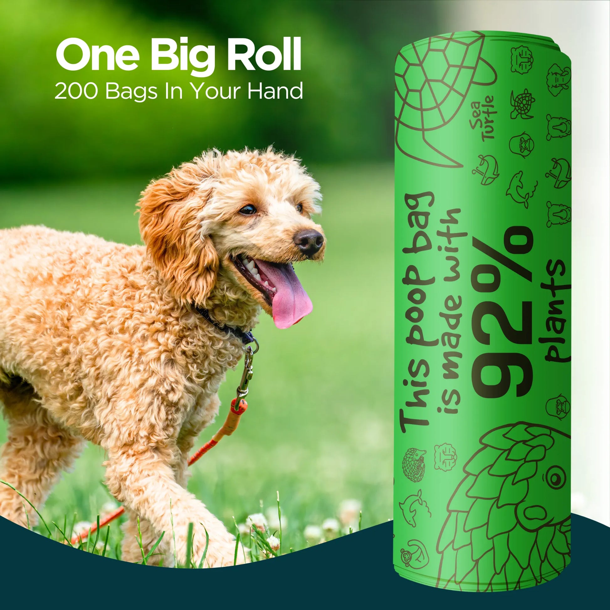 You Buy; We Donate Compostable Single Bulk Roll - Your Pet Connection
