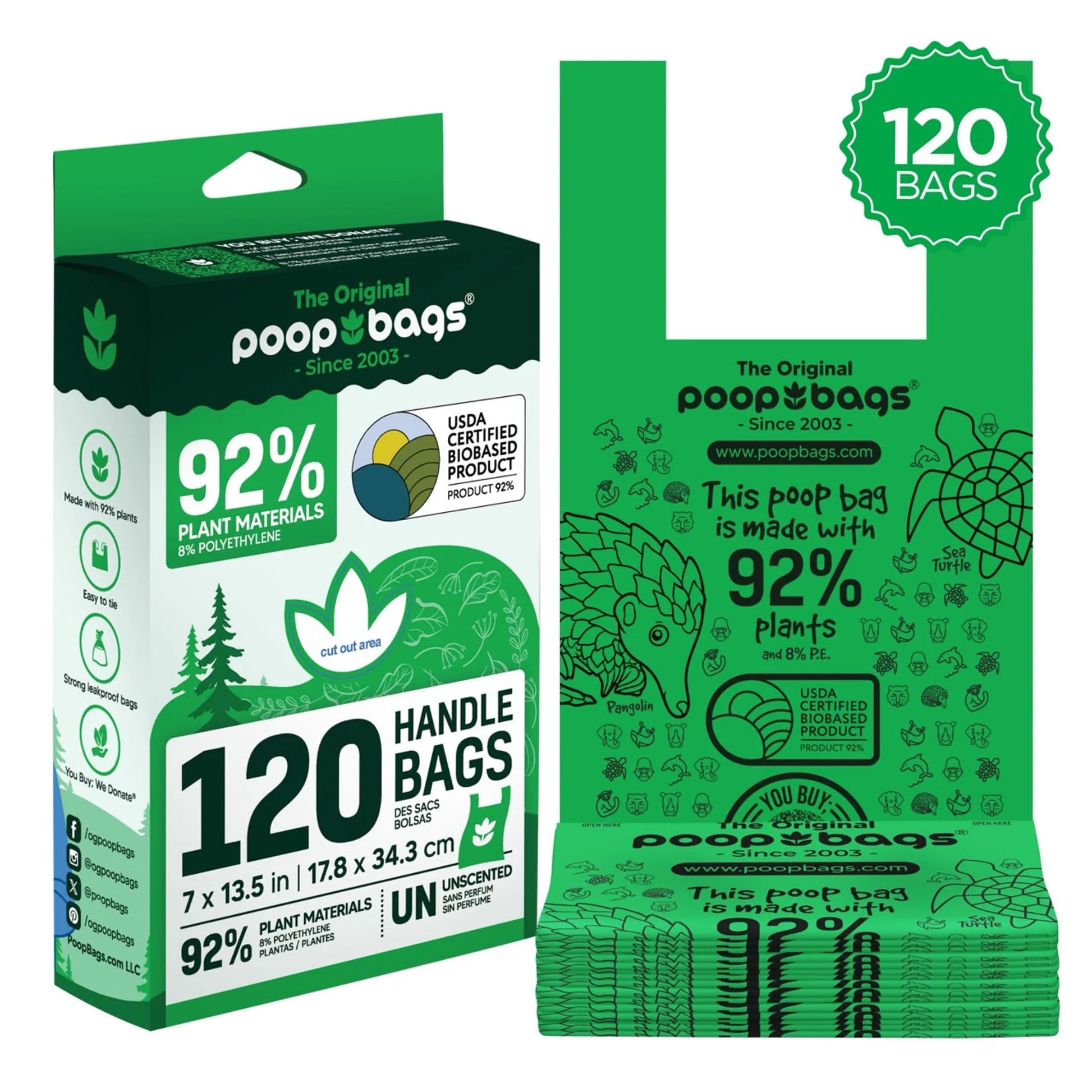 You Buy; We Donate Compostable Handle Tie - Your Pet Connection