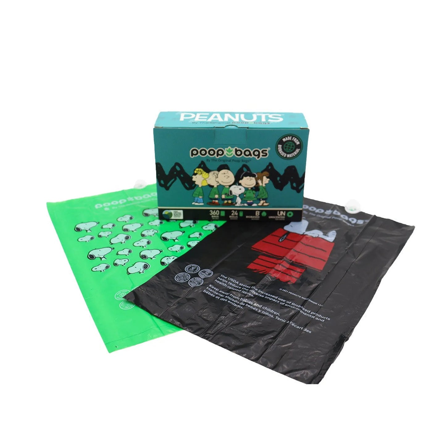 Biobased Peanuts Leash Rolls (360 CT)USDA - Your Pet Connection