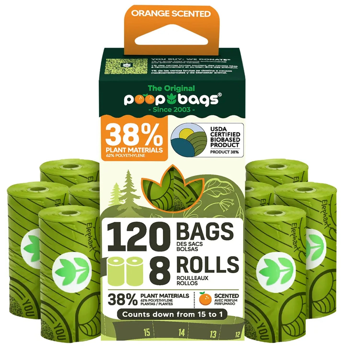 The Original Poop Bags Eco-Friendly Scented Poop Bags
