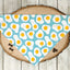 Sunny Side Up Eggs - No Tie Dog Collar Bandana - Your Pet Connection
