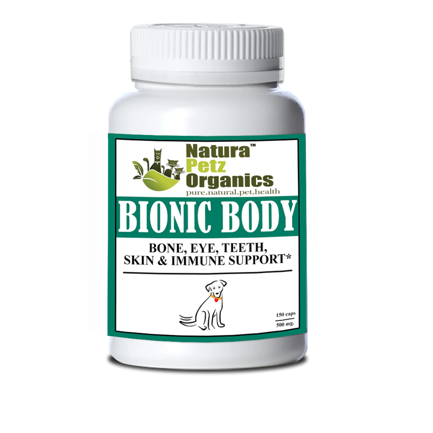 Organic Pet Systems Natural Bionic Body Capsules for Pets