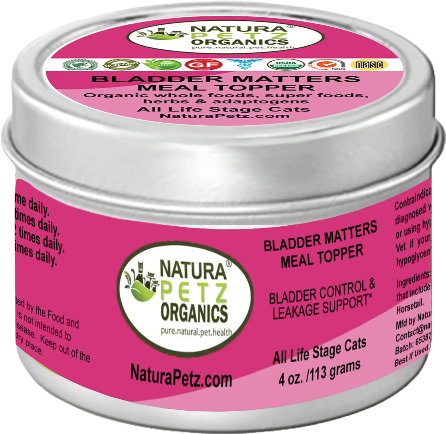Organic Pet Systems Bladder Matters Meal Topper