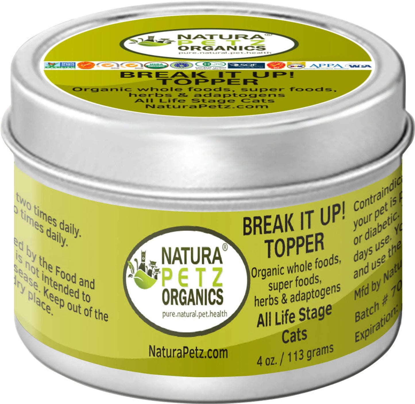 Organic Pet Systems BREAK IT UP! Meal Topper