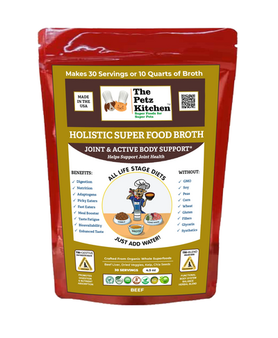 Super Food Broth Joint & Active Body Support* The Petz Kitchen Dogs & Cats* - Your Pet Connection