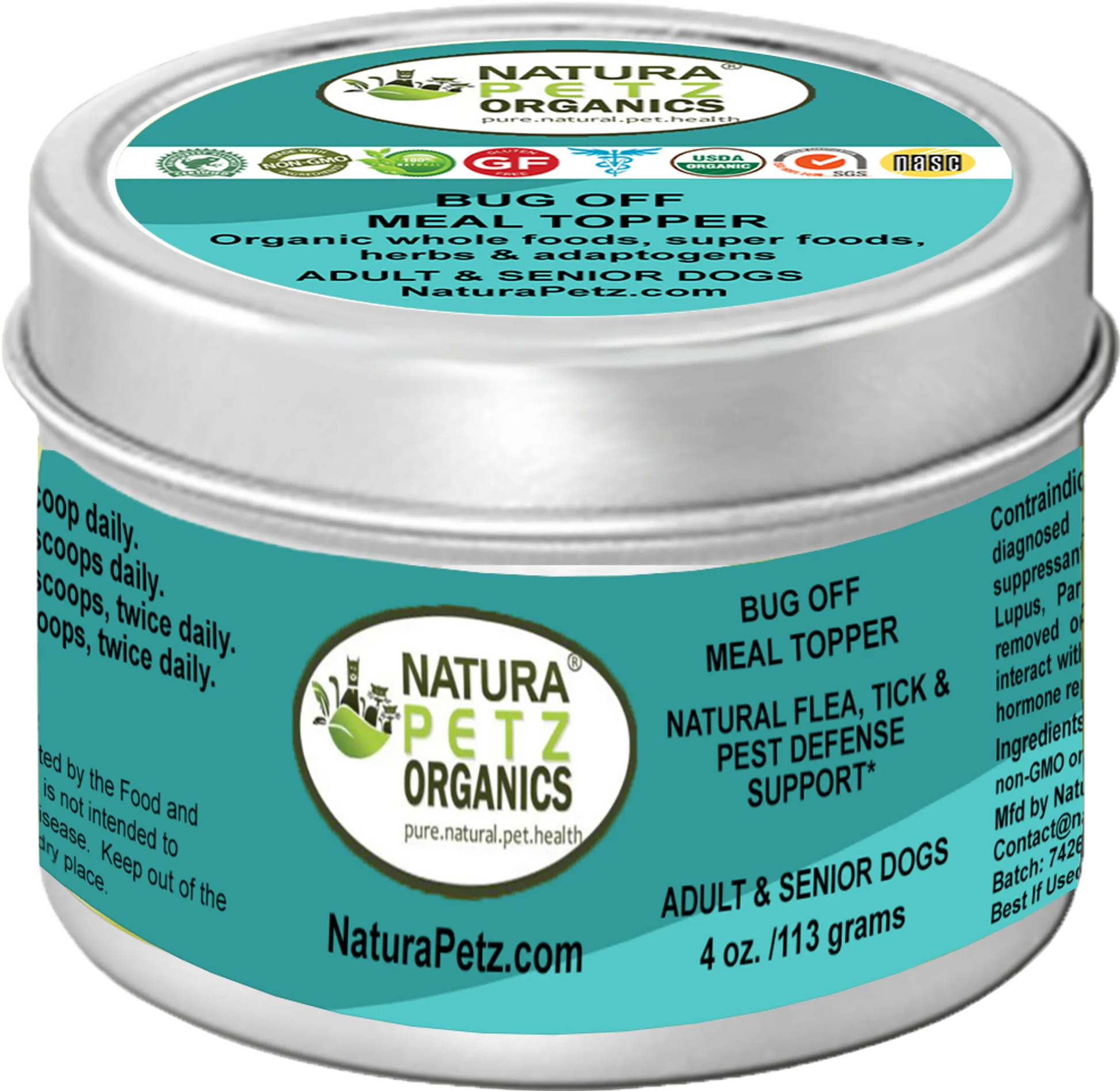 Bug Off Natural Defense Meal Topper* Flea, Tick & Pest Defense For Dogs, Cats & Horses* - Your Pet Connection
