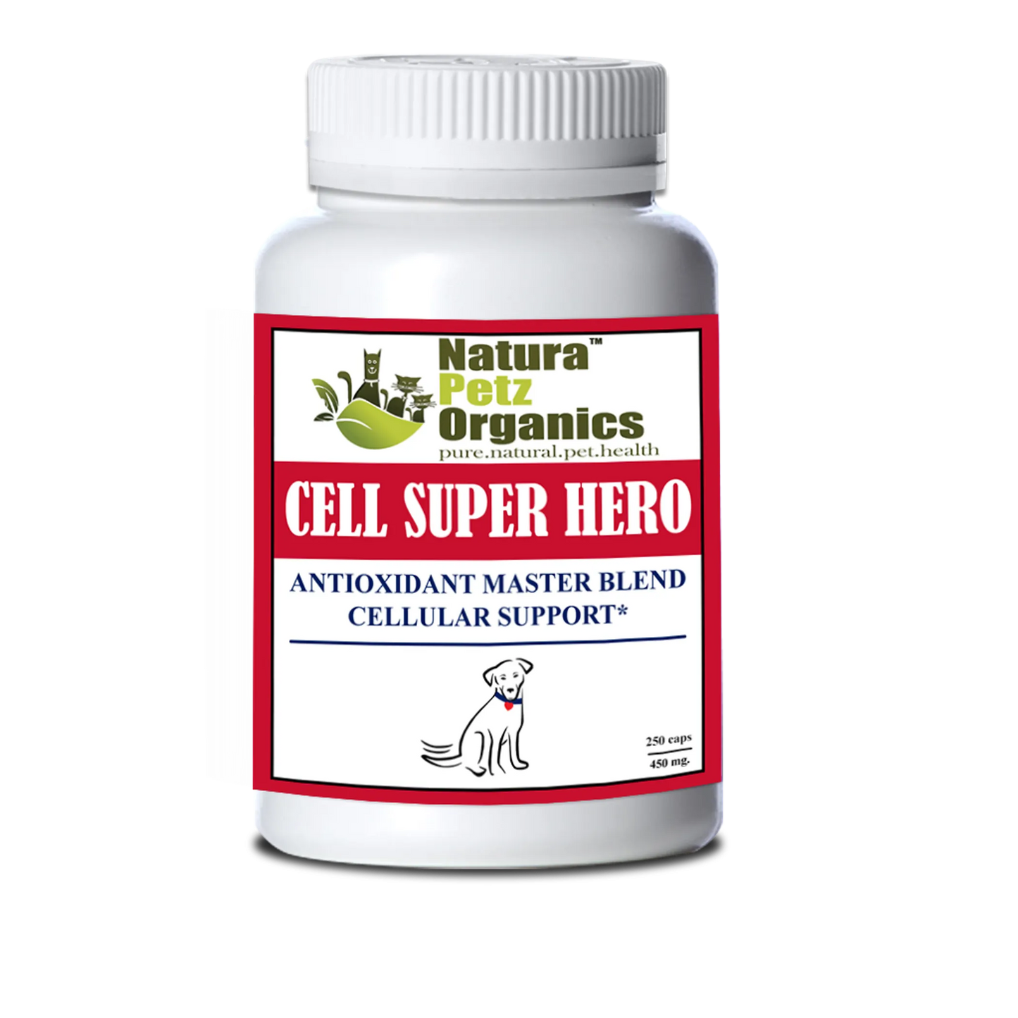 Cell Super Hero Max* Antioxidant Master Blend Cellular Support* Dogs Cats - Your Pet Connection