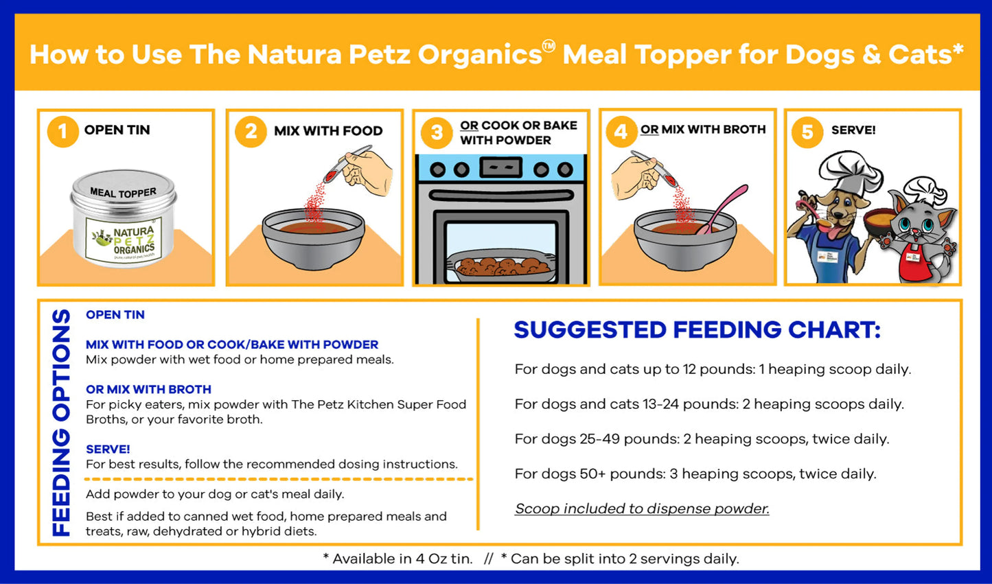 Organic Pet Systems Cellular Super Boost Meal Topper