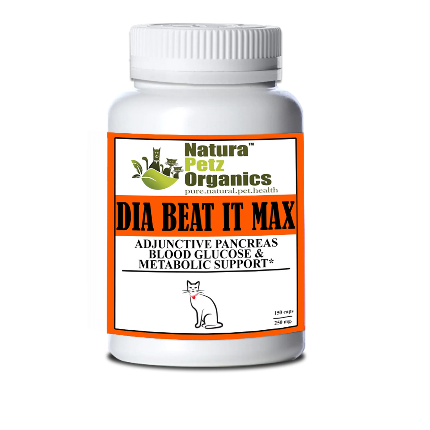 Organic Pet Systems Dia-Beat-It Max Capsules 90 Count