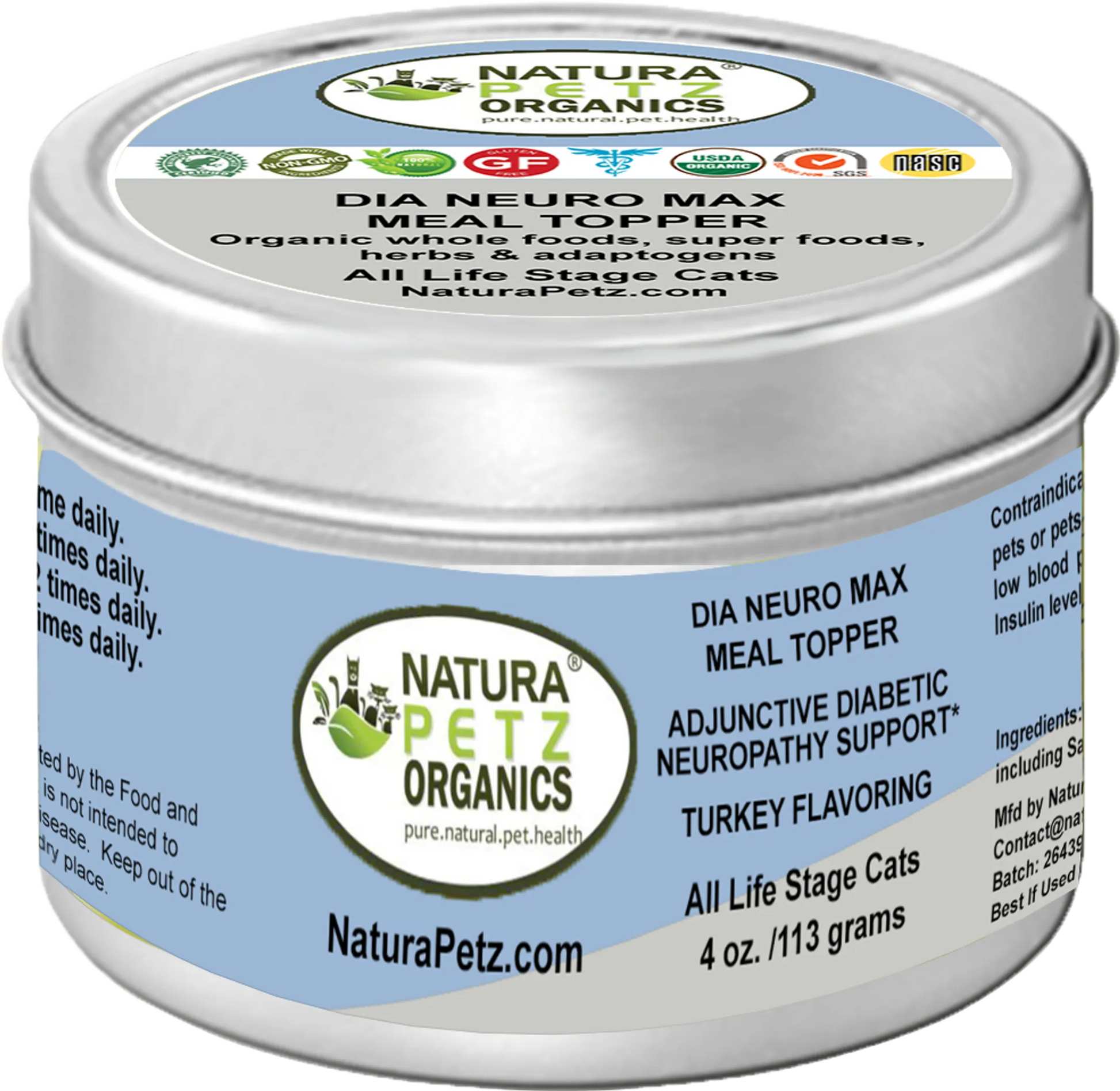 Dia Neuro Max Meal Topper* Adjunctive Diabetic Neuropathy Support* For Dogs & Cats - Your Pet Connection