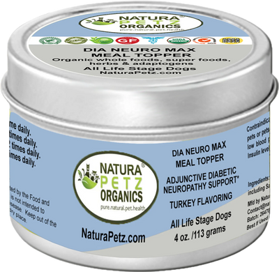 Dia Neuro Max Meal Topper* Adjunctive Diabetic Neuropathy Support* For Dogs & Cats