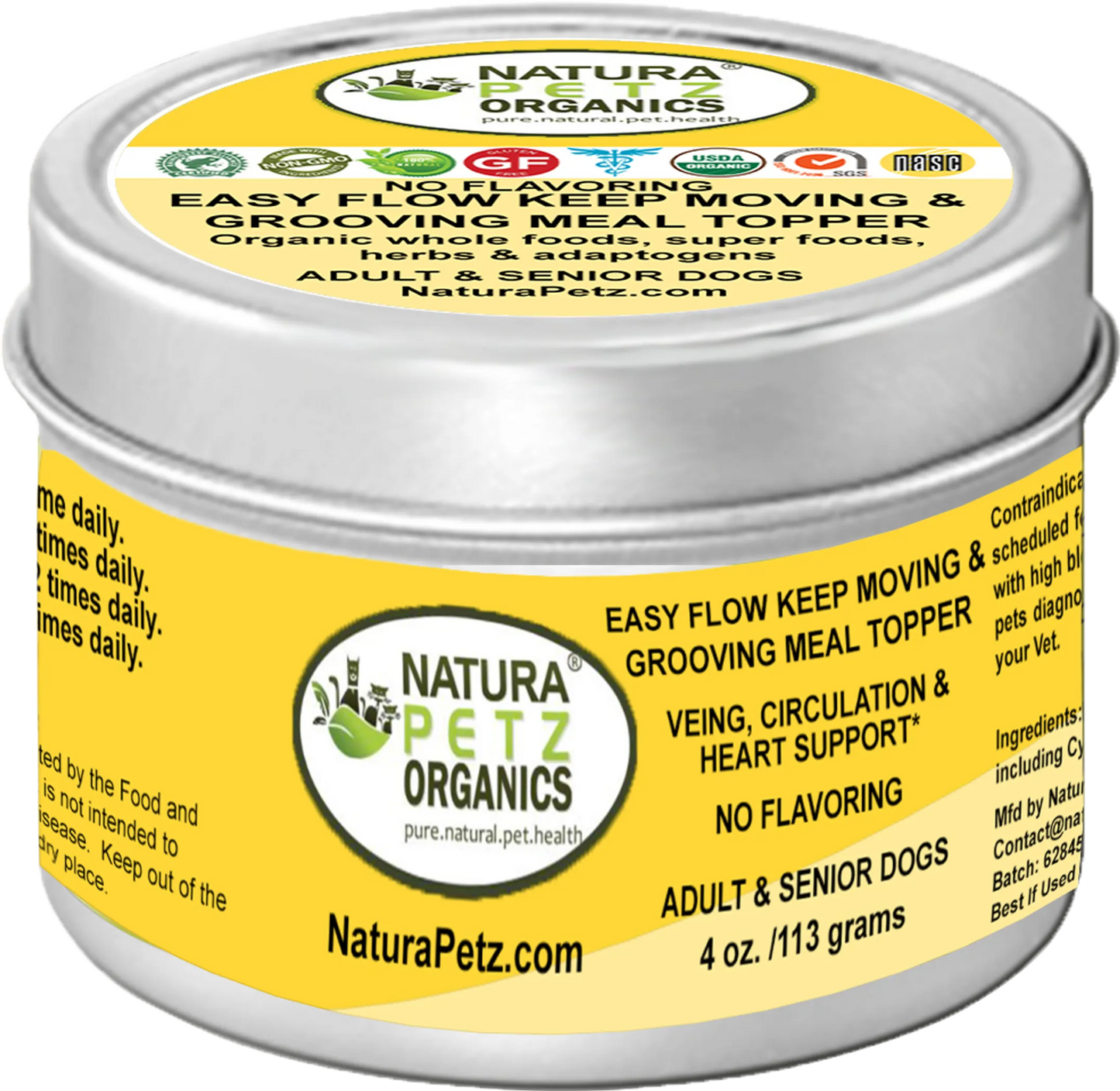 Organic Pet Systems Natural Heart Support Meal Topper