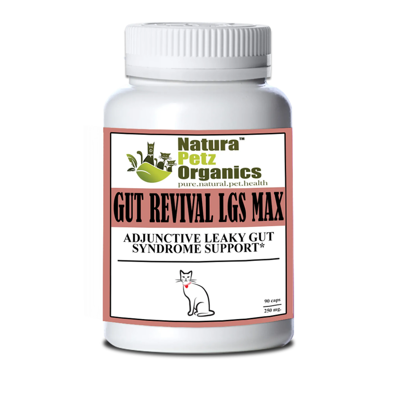 Gut Revival Lgs Max Capsules - Adjunctive Leaky Gut Syndrome Support* For Dogs And Cats - Your Pet Connection