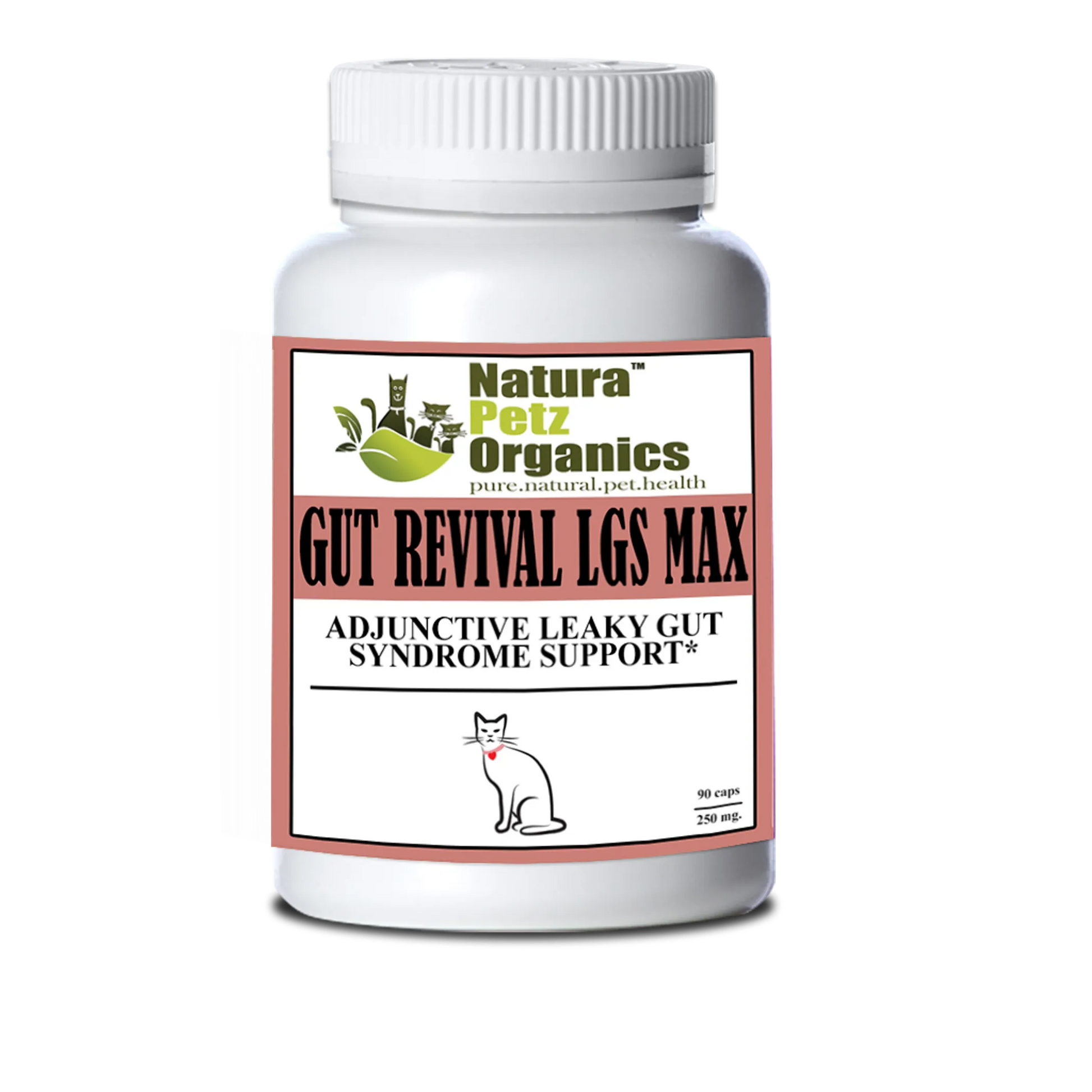 Gut Revival Lgs Max Capsules - Adjunctive Leaky Gut Syndrome Support* For Dogs And Cats - Your Pet Connection
