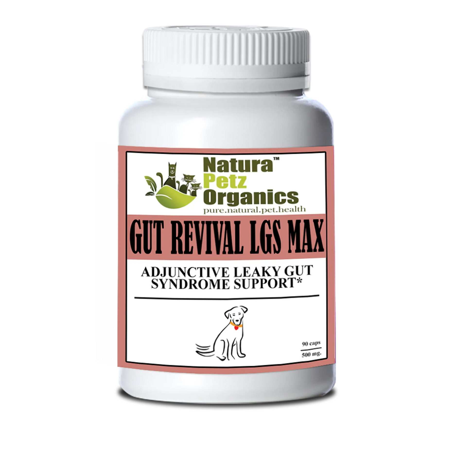 Gut Revival Lgs Max Capsules - Adjunctive Leaky Gut Syndrome Support* For Dogs And Cats - Your Pet Connection