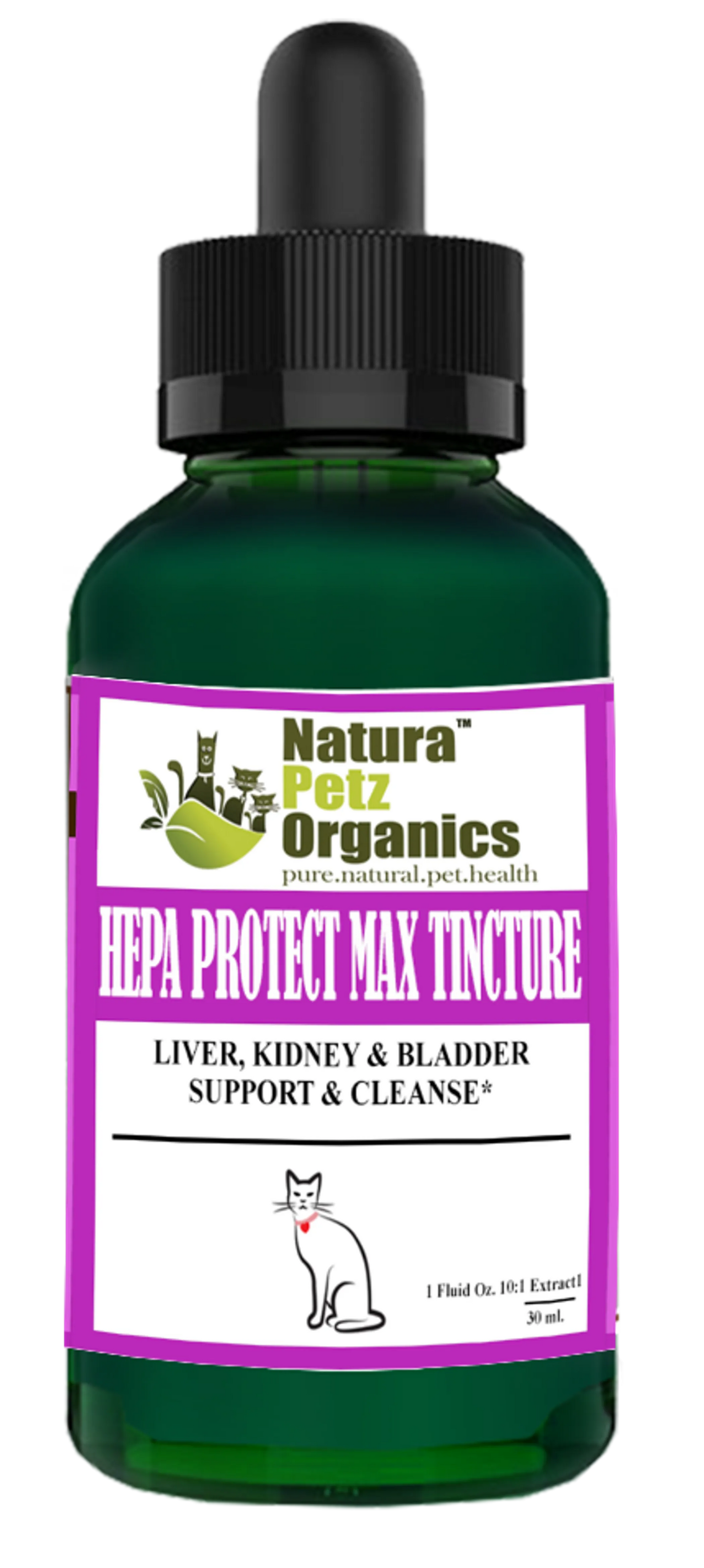 Hepa Protect Max Tincture* Master Blend Liver Kidney & Bladder Support & Cleanse 10:1 Extract* - Your Pet Connection