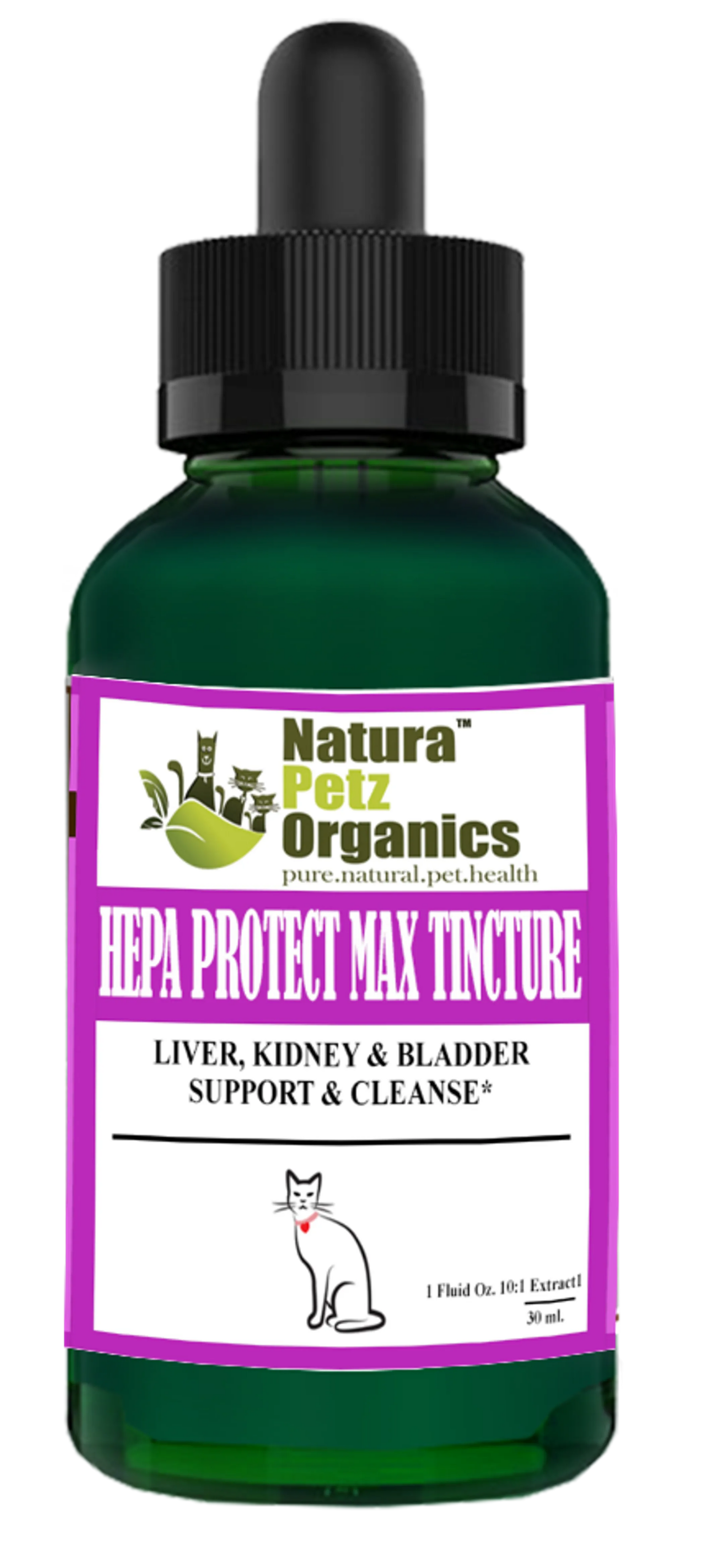 Hepa Protect Max Tincture* Master Blend Liver Kidney & Bladder Support & Cleanse 10:1 Extract* - Your Pet Connection