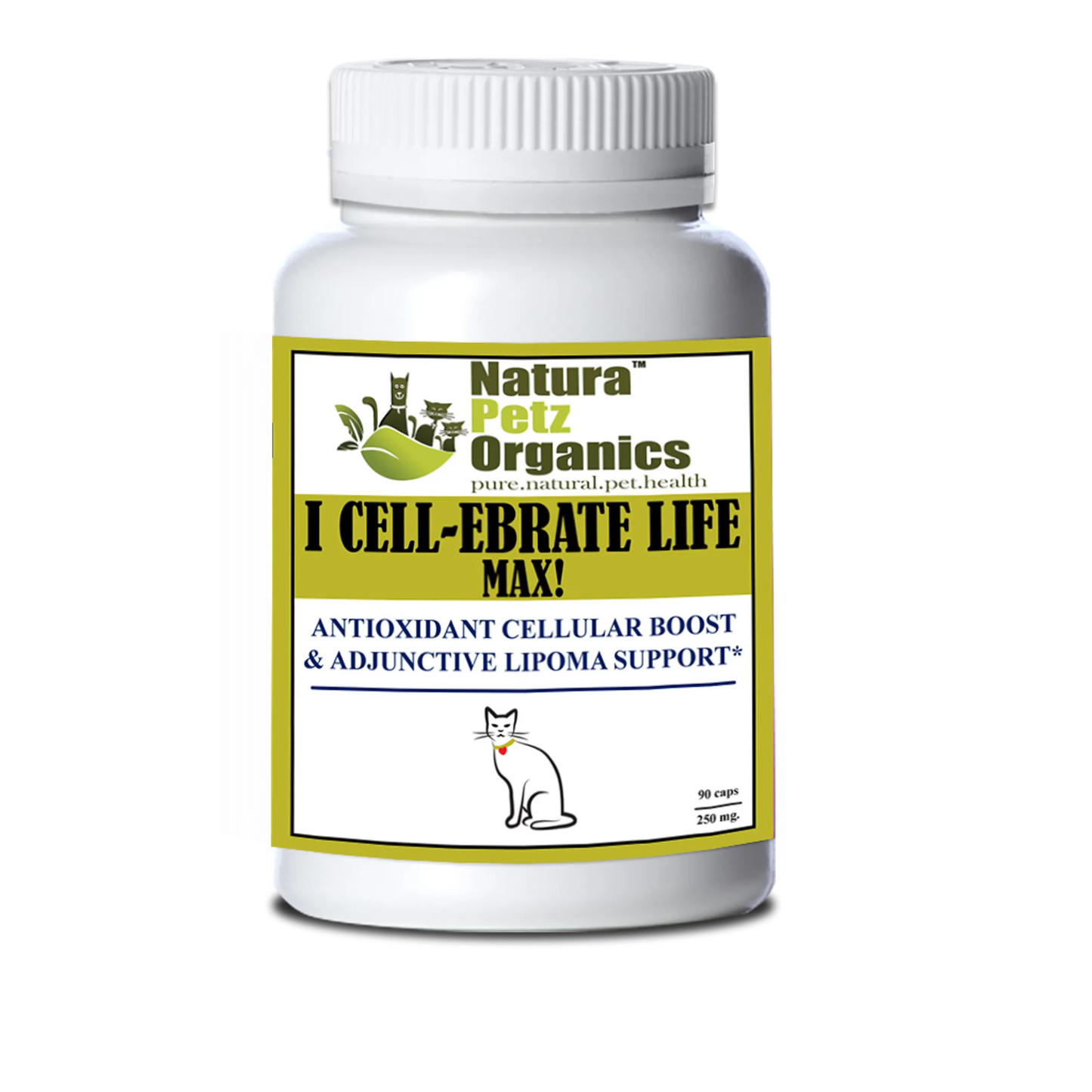 I Cellebrate Life Max - Antioxidant Cellular Boost + Adjunctive Lipoma Support* - Your Pet Connection