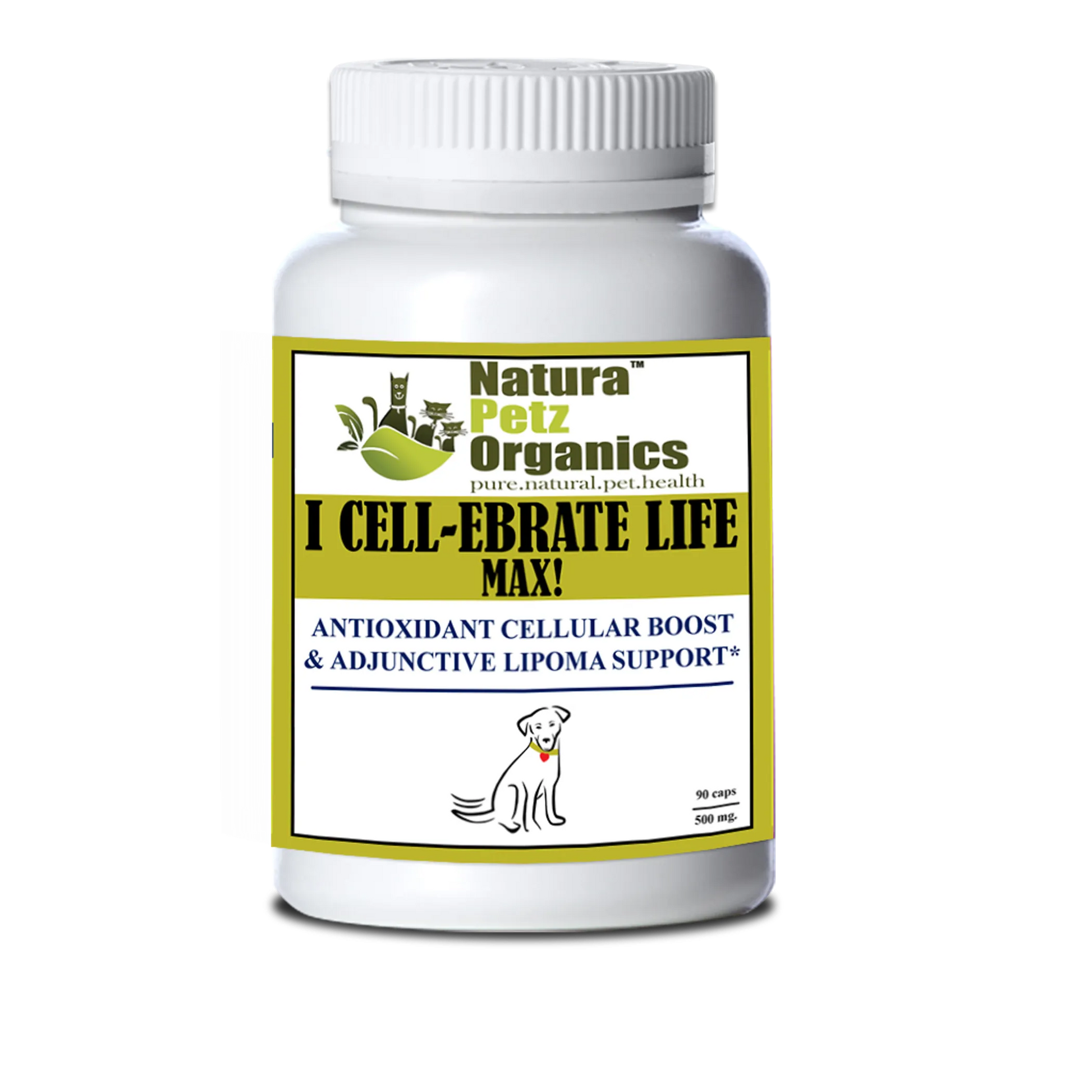 I Cellebrate Life Max - Antioxidant Cellular Boost + Adjunctive Lipoma Support* - Your Pet Connection