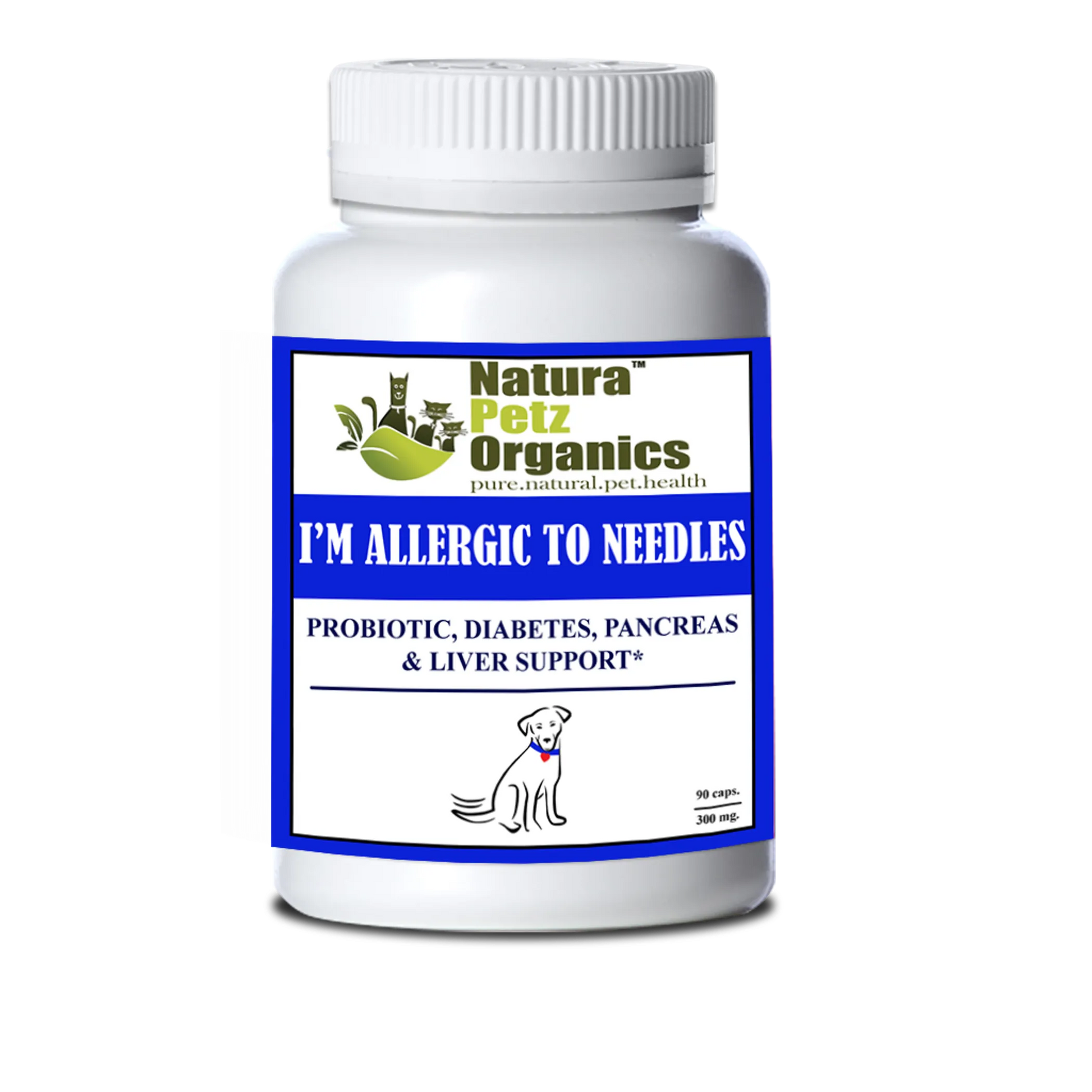 I'M Allergic To Needles - Probiotic, Pancreas & Glucose Support For Dogs & Cats* - Your Pet Connection