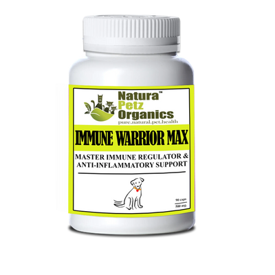 Immune Warrior Max Master Blend Capsules* Immune Regulator & Anti-Inflammatory Support* For  Dogs & Cats - Your Pet Connection