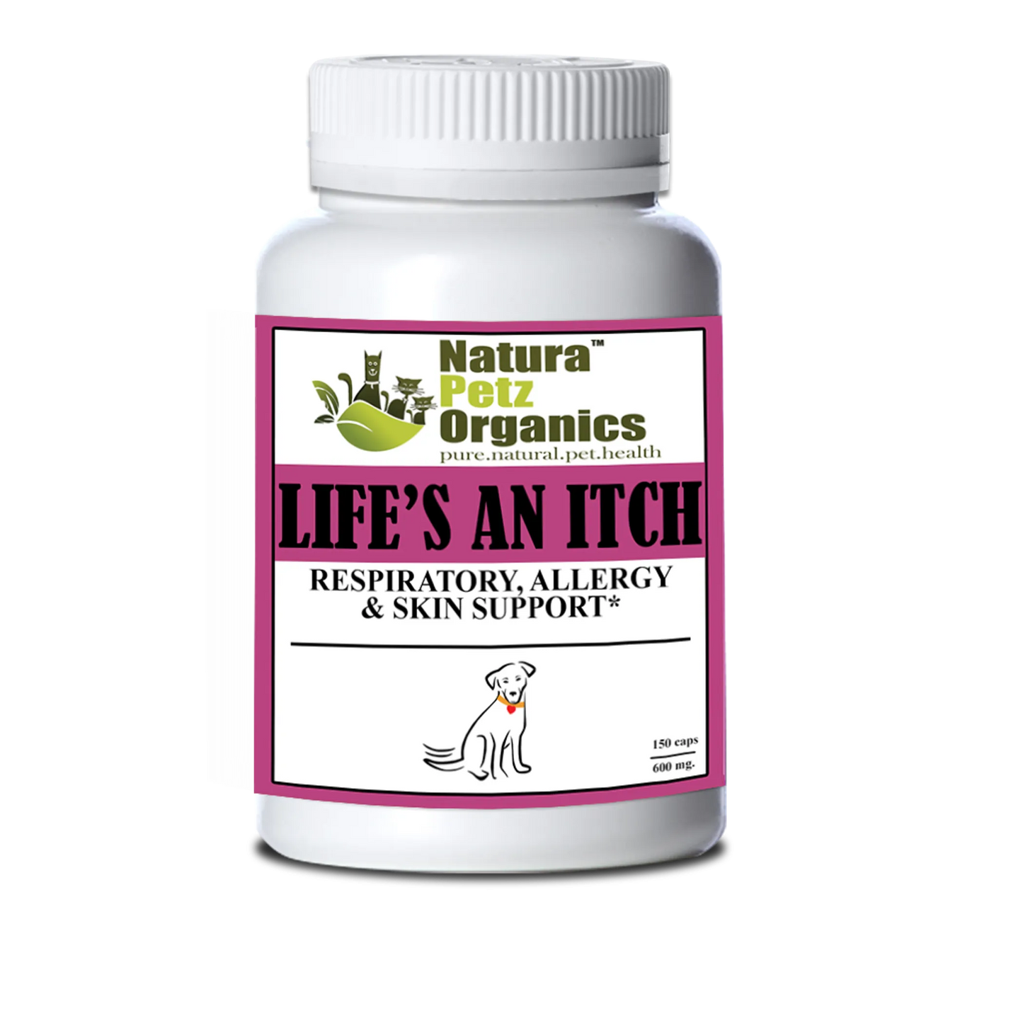 Life'S An Itch Capsules - Respiratory, Allergy & Skin Support* Capsules For Dogs & Cats* - Your Pet Connection