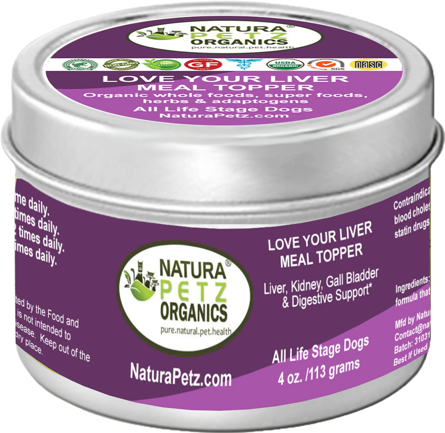 Love Your Liver Meal Topper Liver, Kidney, Gall Bladder & Digestive Support* - Your Pet Connection