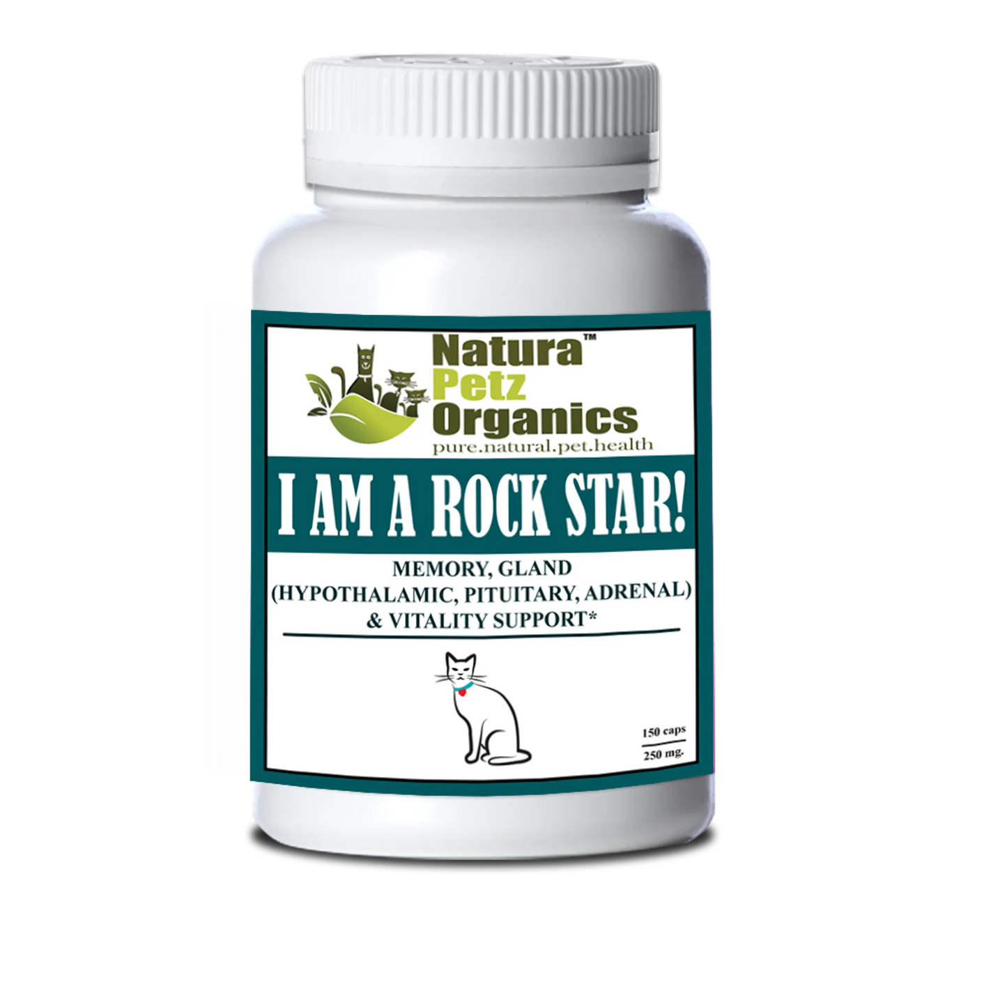 I Am A Rock Star - Memory, Gland (Hypothalamic, Pituitary And Adrenal) & Vitality Support* - Your Pet Connection