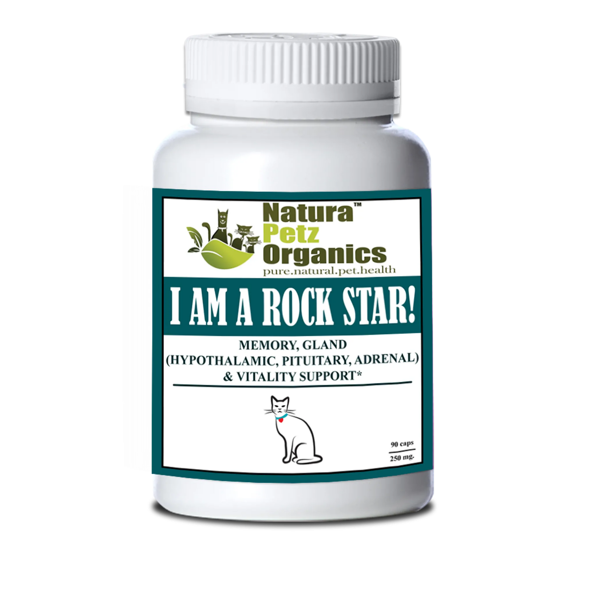 I Am A Rock Star - Memory, Gland (Hypothalamic, Pituitary And Adrenal) & Vitality Support* - Your Pet Connection