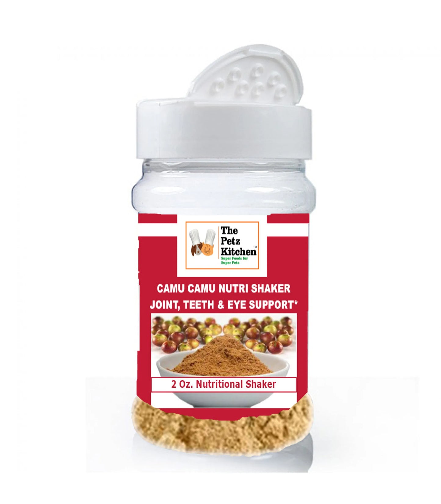 Camu Camu Extract Joint Teeth & Eye Support* The Petz Kitchen - Organic Human Grade Ingredients For Home Prepared Meals & Treats - Your Pet Connection