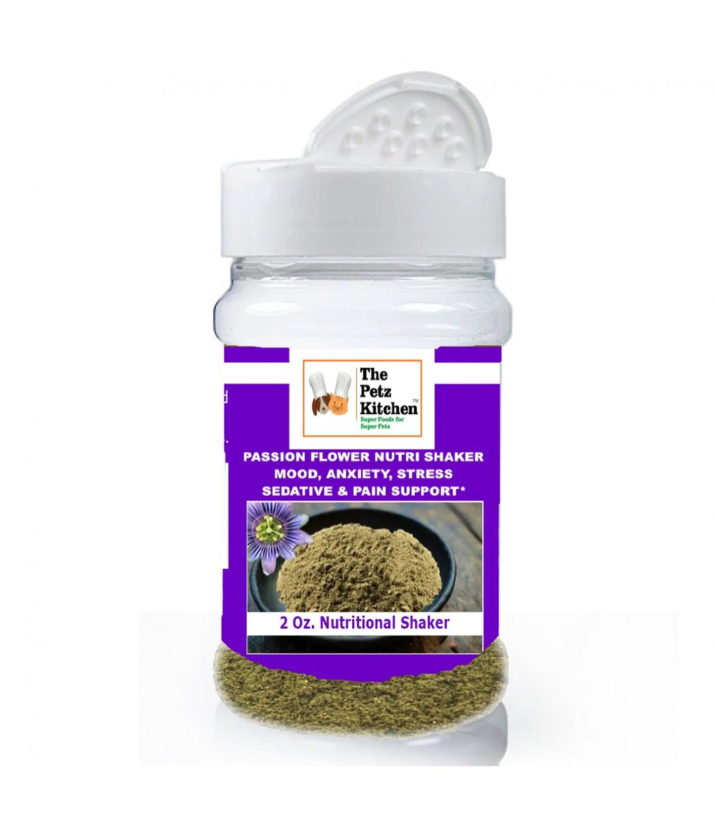 Passion Flower - Mood Anxiety Stress Sedative & Pain Support* - The Petz Kitchen - Your Pet Connection