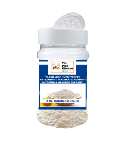 Yacon Leaf - Antioxidant Pancreatic Support* Glycemic & Glucose Support* The Petz Kitchen - Organic Human Grade Ingredients For Home Prepared Meals & Treats - Your Pet Connection