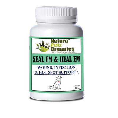 Seal Em & Heal Em Capsules Dog Cat & Small Animal*  Wound, Infection & Hot Spot Support* - Your Pet Connection