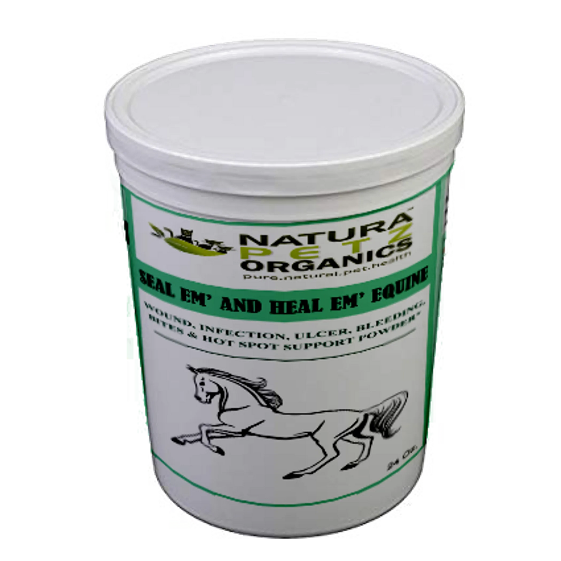 Seal Em And Heal Em Powder Equine* Wound, Infection Ulcer Bite Bleeding & Hot Spot Support* - Your Pet Connection