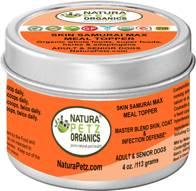Skin Samurai Max Meal Topper - Master Blend Skin, Coat & Infection Defense For Dogs & Cats* - Your Pet Connection