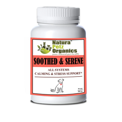Soothed & Serene - All Systems Anxiety, Calming & Stress Support* Dogs & Catss & Cats* - Your Pet Connection