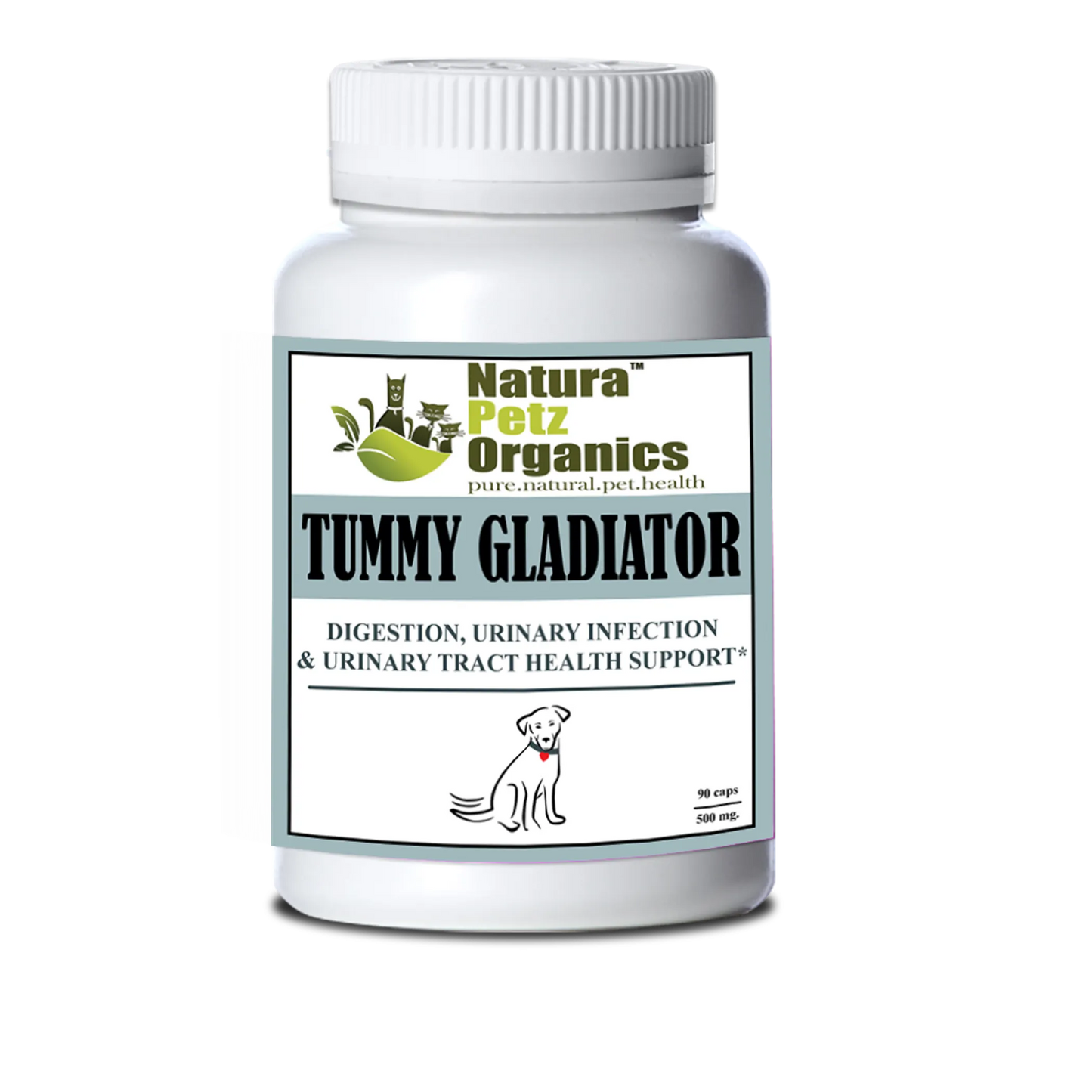 Tummy Gladiator - Digestion, Adjunctive Reflux & Urinary Tract Support* - Your Pet Connection
