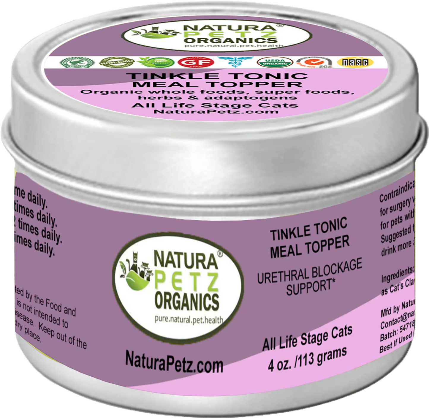 Tinkle Tonic Meal Topper* Urethral Blockage Support For Dogs And Cats* - Your Pet Connection