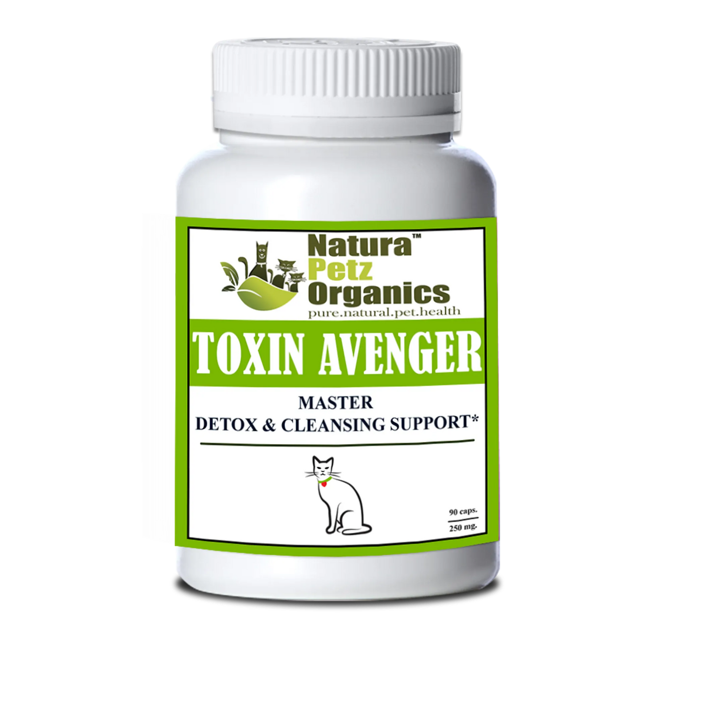 Organic Pet Systems Toxin Avenger Max Detox 90 Capsules