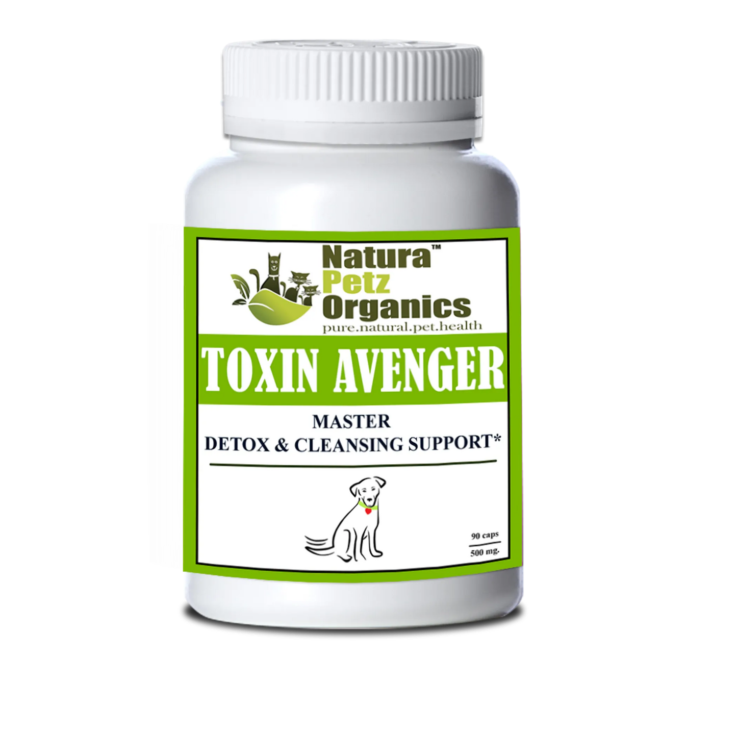 Organic Pet Systems Toxin Avenger Max Detox 90 Capsules