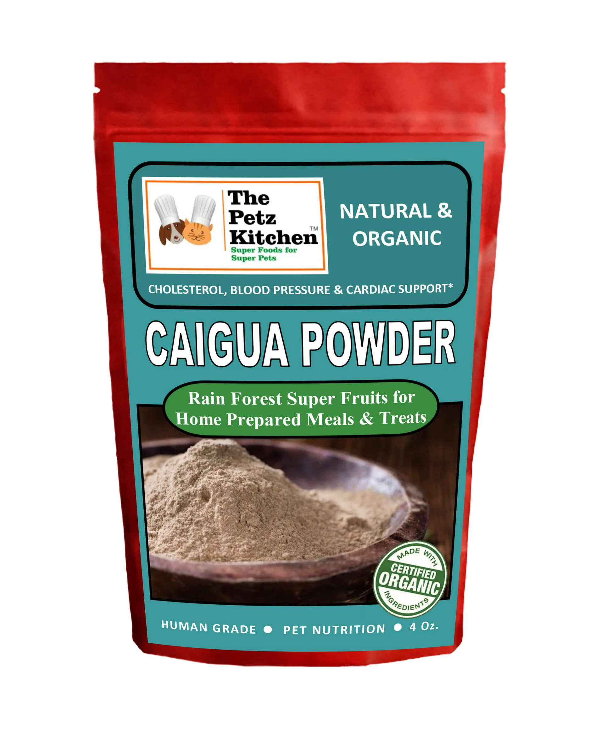 Caigua Fruit Powder - Cholesterol, Blood Pressure & Cardiac Support* The Petz Kitchen For Dogs And Cats - Your Pet Connection