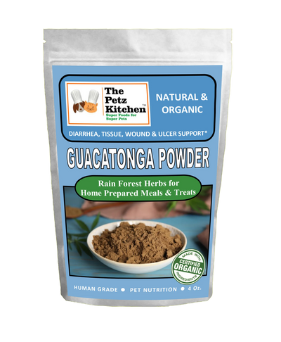 Guacatonga Powder - Diarrhea, Tissue, Wound & Ulcer Support* The Petz Kitchen Dog Cat - Your Pet Connection