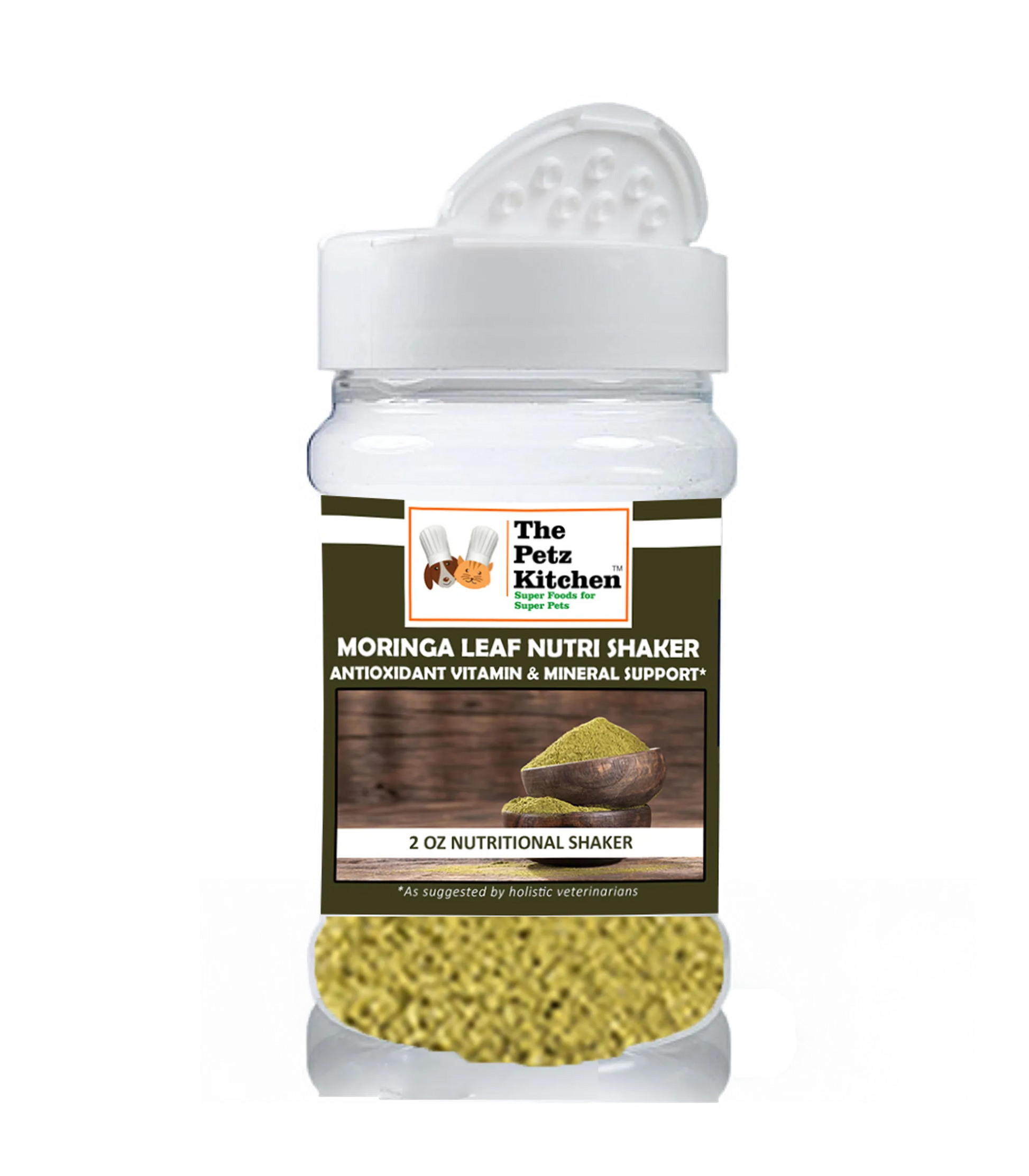 Moringa Leaf Powder Organic Antioxidant Vitamin & Mineral Support* The Petz Kitchen Super Foods - Your Pet Connection
