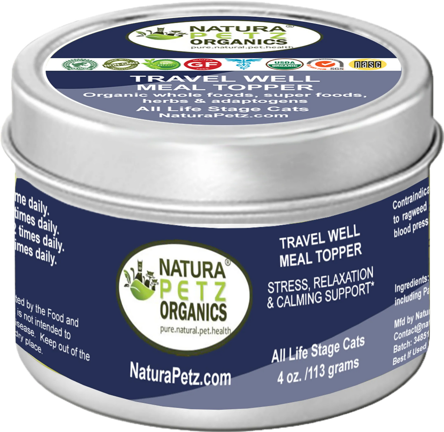 Travel Well Meal Topper* Stress, Relaxation & Calming Support For Dogs And Cats On The Go* - Your Pet Connection