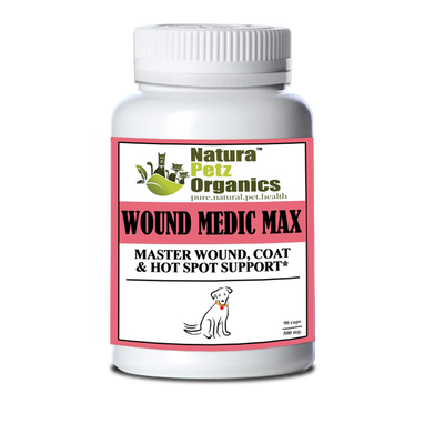 Wound Medic Max Caps* Master Wound, Skin & Coat Support For Dogs & Cats* - Your Pet Connection