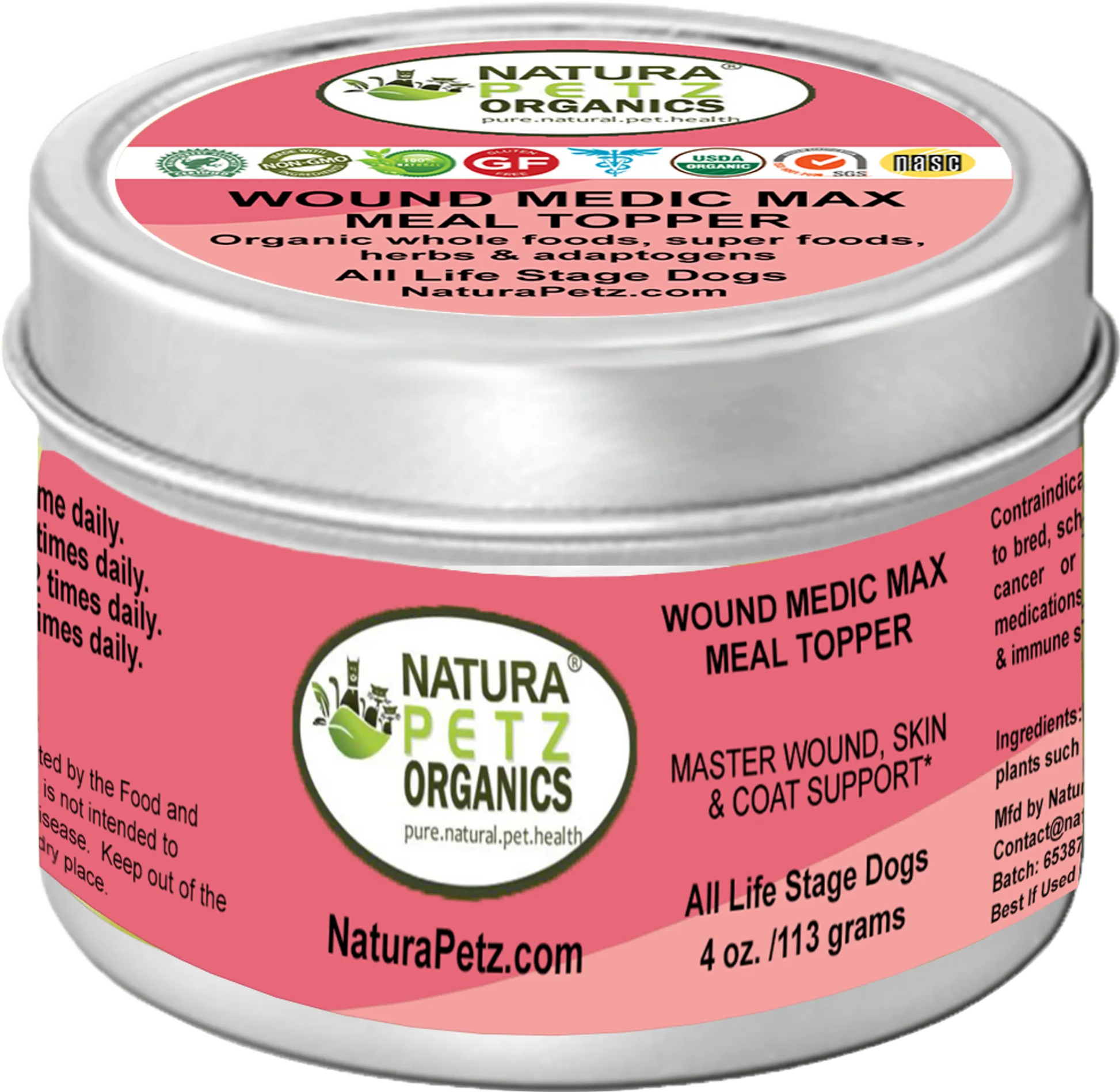 Wound Medic Max Meal Topper* Master Wound, Skin & Coat Support For Dogs & Cats* - Your Pet Connection